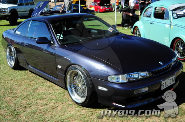 photo 5 Nissan S14 custom wheels Work Bersaglio 18x9.0, ET -5, tire size 225/40 R18. 18x10.0 ET0 235/40 R18