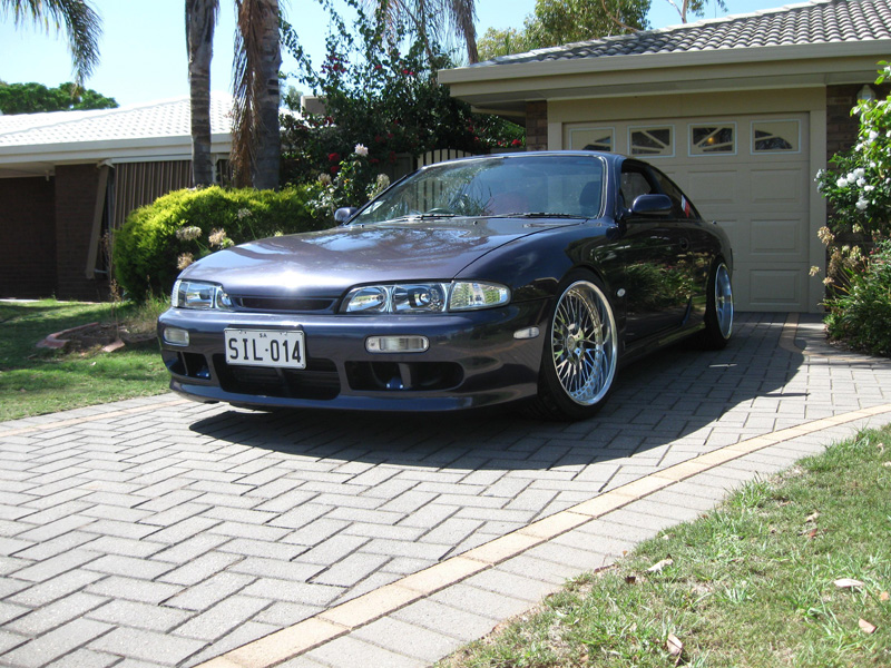 photo 9 Nissan S14 custom wheels Work Bersaglio 18x9.0, ET -5, tire size 225/40 R18. 18x10.0 ET0 235/40 R18