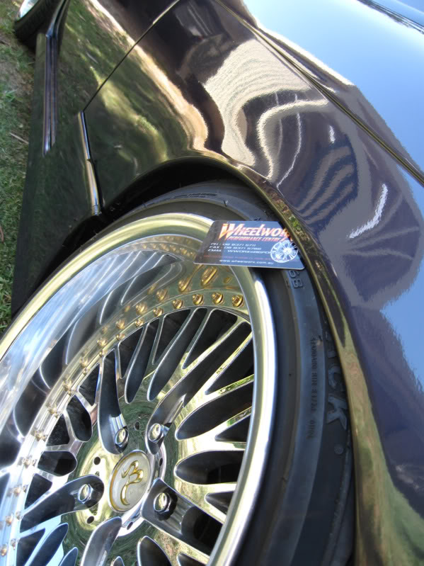 photo 20 Nissan S14 custom wheels Work Bersaglio 18x9.0, ET -5, tire size 225/40 R18. 18x10.0 ET0 235/40 R18