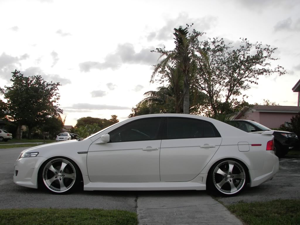 photo 5 Acura TL custom wheels EXE Flair 20x8.5, ET +48, tire size 245/30 R20. x ET