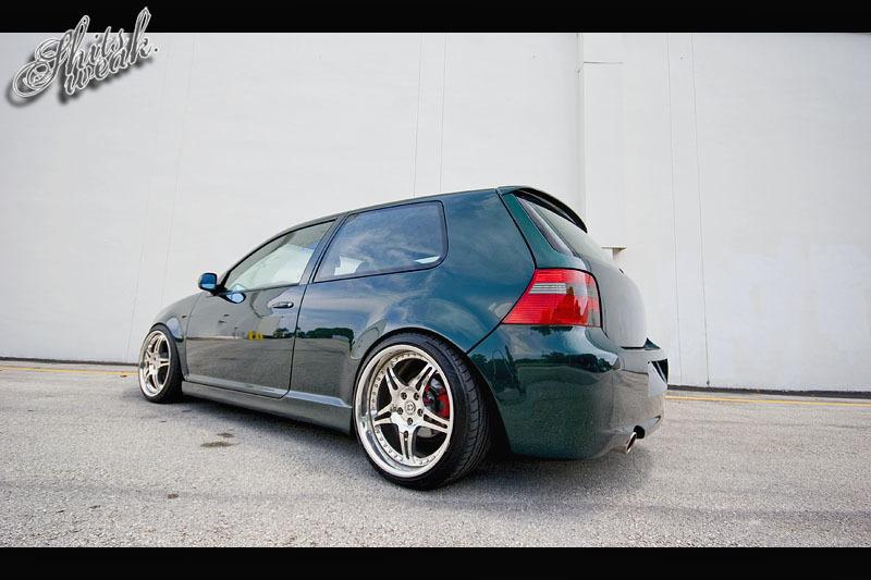 photo 2 Volkswagen Golf custom wheels HRE 547R 18x8.5, ET 0, tire size 215/40 R18. 18x10.5 ET-2 235/40 R18