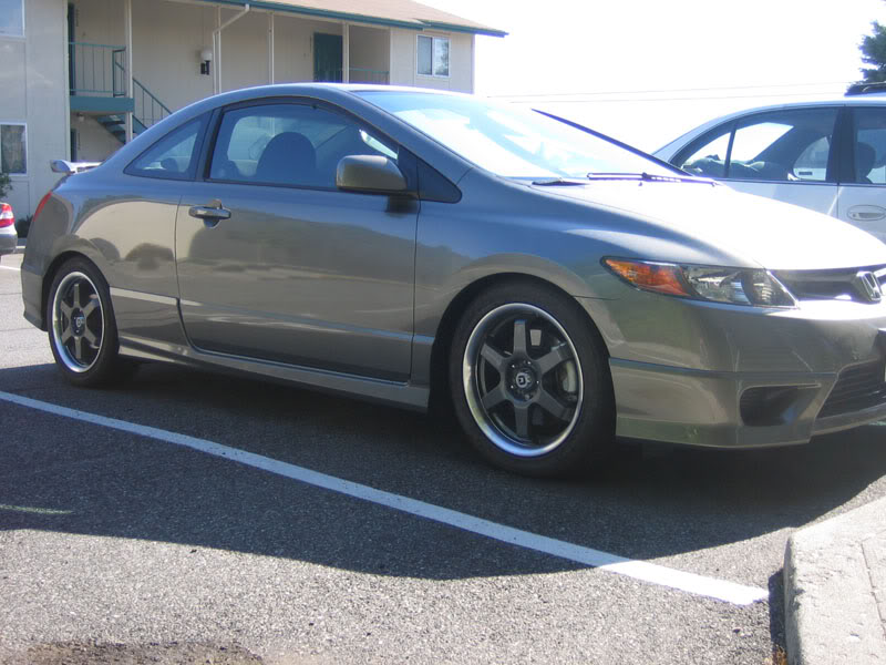 photo 2 Honda Civic custom wheels Motegi FF6 17x7.0, ET +42, tire size 225/45 R17. x ET 
