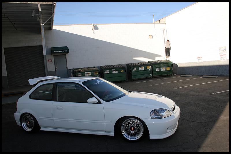 photo 8 Honda Civic custom wheels BBS RM 15x8.0, ET +13, tire size 195/45 R15. x ET