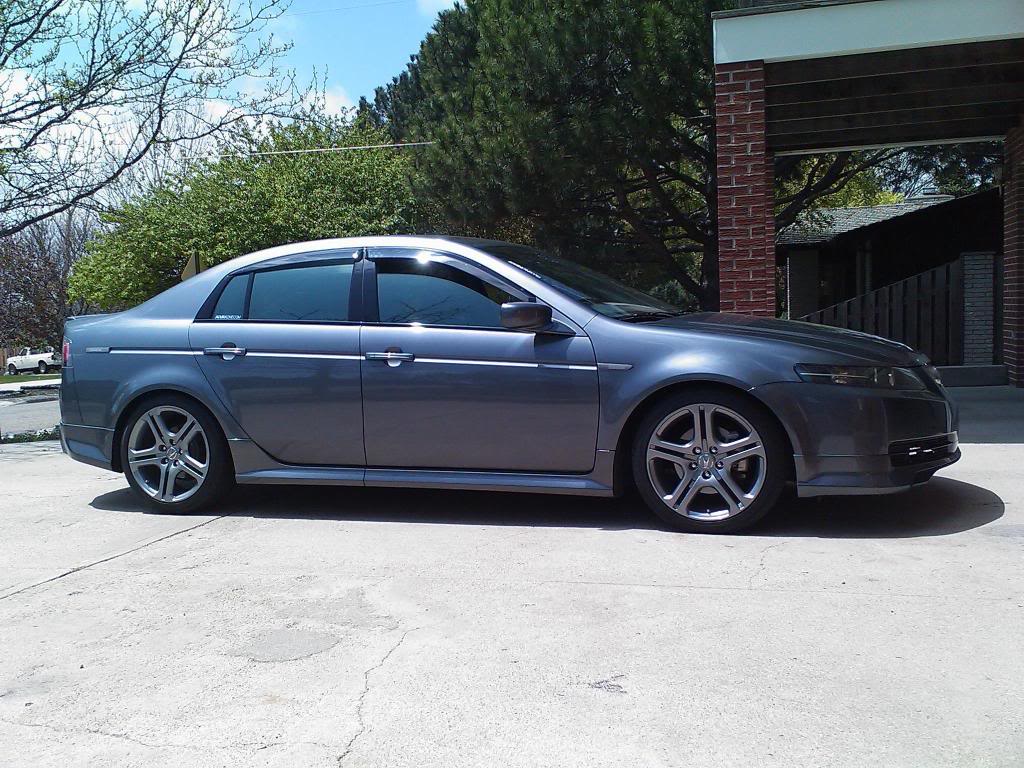 photo 1 Acura TL custom wheels Gunmetal Aspecs 18x8.5, ET +42, tire size 235/40 R18. x ET