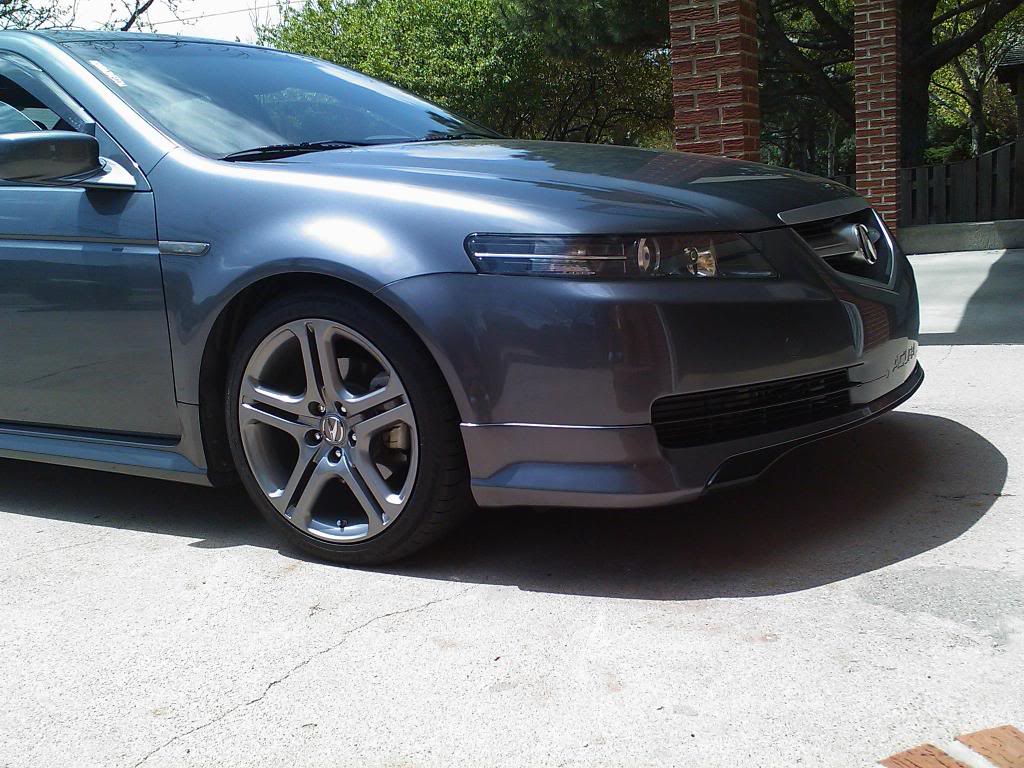 photo 2 Acura TL custom wheels Gunmetal Aspecs 18x8.5, ET +42, tire size 235/40 R18. x ET