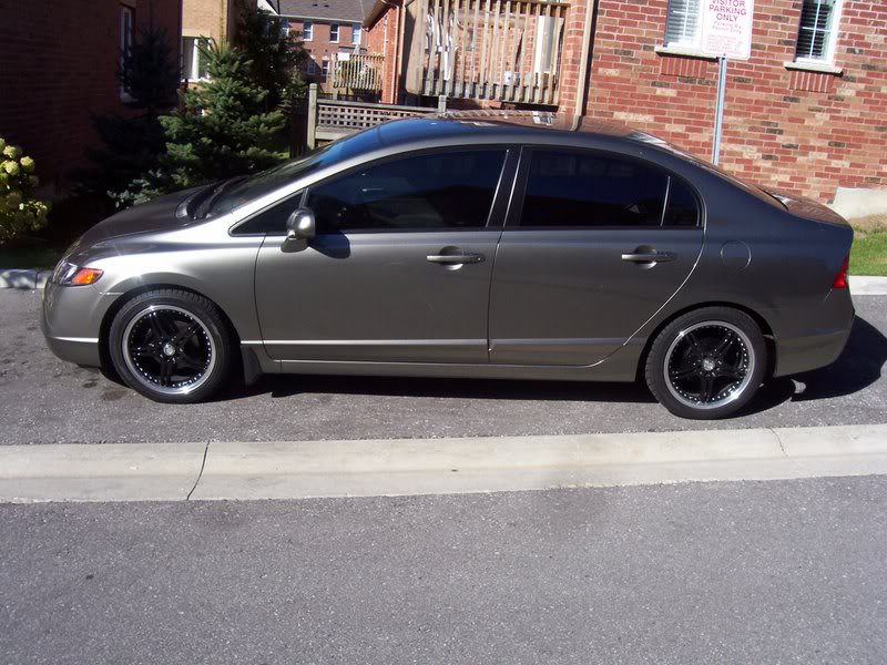 photo 3 Honda Civic custom wheels ADR Battle 17x, ET , tire size 215/45 R17. x ET 