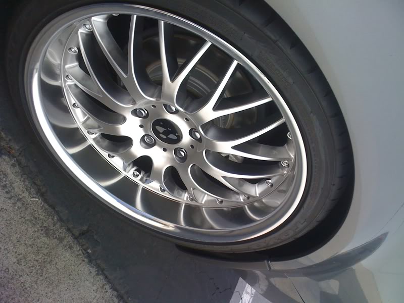 photo 2 Acura TL custom wheels Monarch 410 Mesh 19x8.5, ET +33, tire size 245/35 R19. 19x9.5 ET+45 275/30 R19