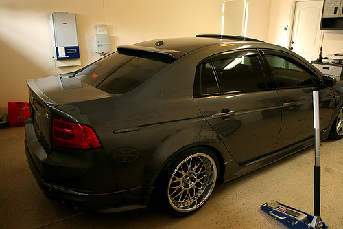 photo 1 Acura TL custom wheels Work VS-XX Lo Disk 18x9.0, ET +20, tire size 215/40 R18. 18x10.0 ET 225/40 R18