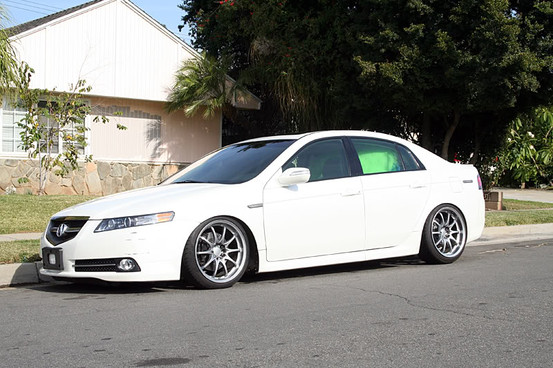 photo 2 Acura TL custom wheels Volk Racing 18x8.5, ET +31, tire size 215/40 R18. 18x9.5 ET+28 225/40 R18