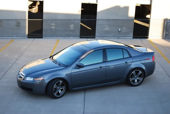 photo 2 Acura TL custom wheels RonJon Rev Graphite 18x8.0, ET +32, tire size 245/40 R18. x ET 
