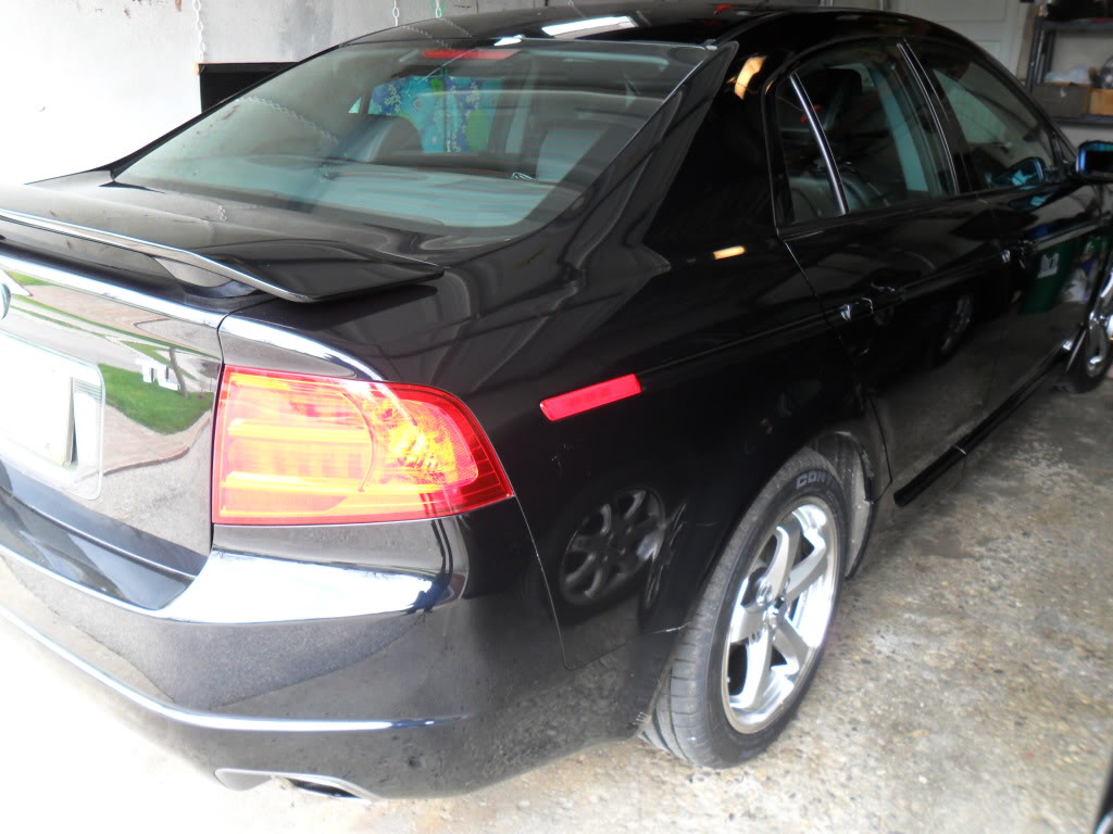 photo 2 Acura TL custom wheels Enkei Falcon 17x8.0, ET +45, tire size 235/40 R17. x ET 
