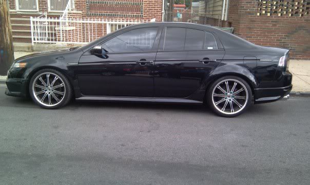photo 2 Acura TL custom wheels WORK SC1 19x8.5, ET +35, tire size 245/35 R19. 19x9.0 ET 