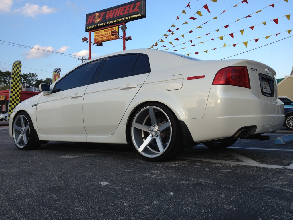 photo 2 Acura TL custom wheels Vossen CV3 20x9.0, ET +42, tire size 225/35 R20. 20x10.5 ET 255/30 R20