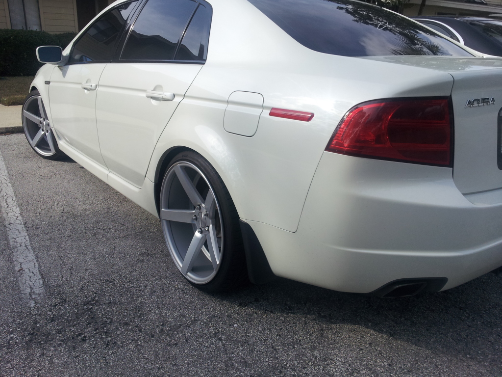photo 3 Acura TL custom wheels Vossen CV3 20x9.0, ET +42, tire size 225/35 R20. 20x10.5 ET 255/30 R20