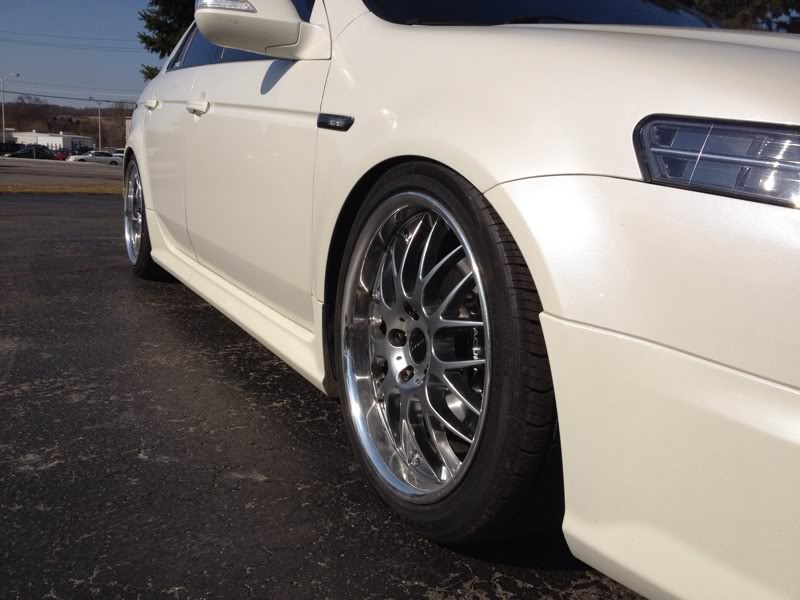 photo 2 Acura TL custom wheels Work Termist TM1 18x8.0, ET +35, tire size 225/40 R18. 18x9.0 ET