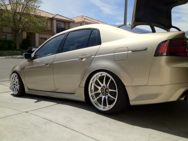 photo 2 Acura TL custom wheels Work Emotion Cr-Kai 18x9.5, ET +12, tire size 215/40 R18. 18x9.5 ET+9
