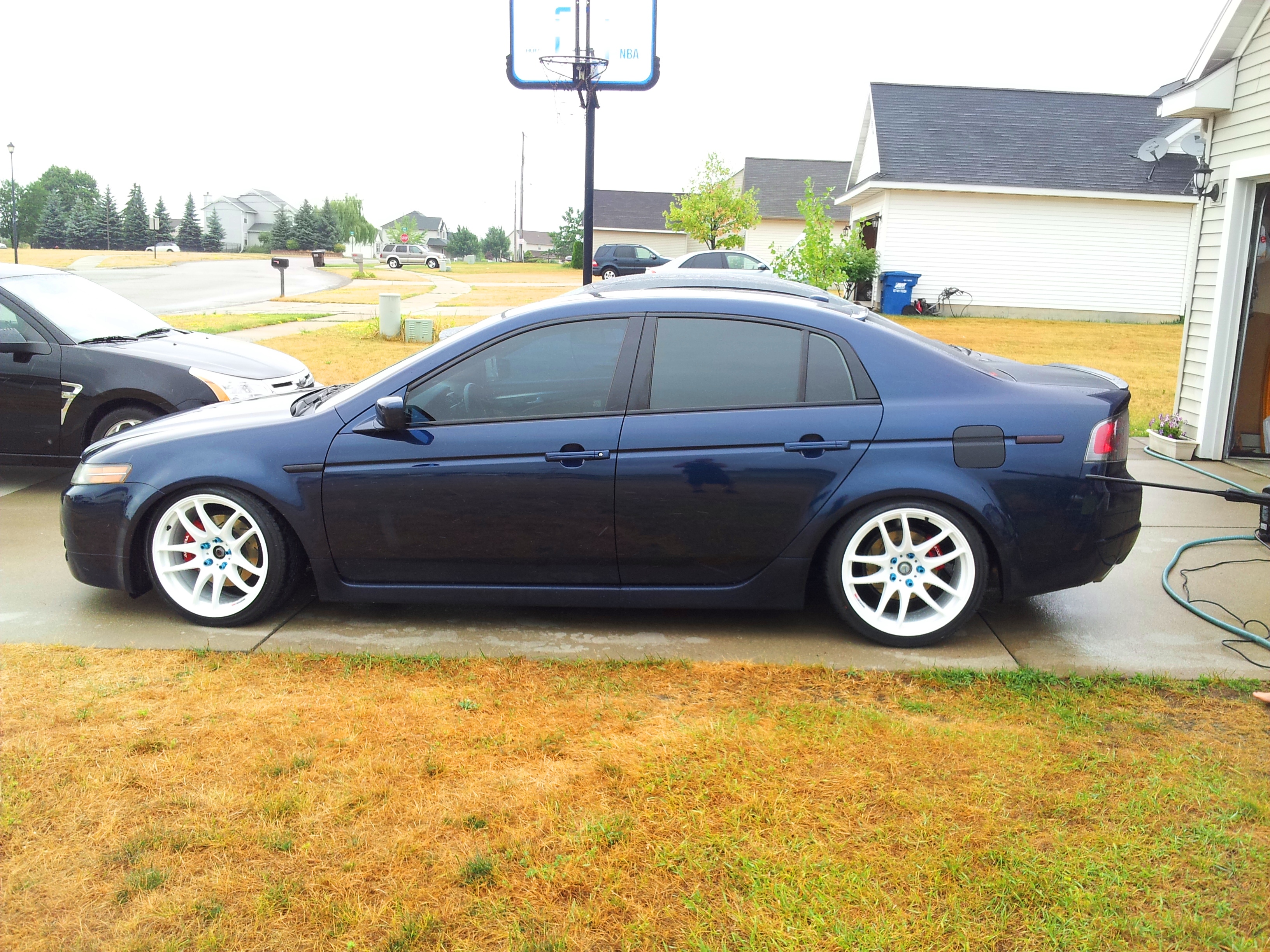photo 3 Acura TL custom wheels Work Emotion Cr-Ultimate (Kiwami) 18x9.5, ET +30, tire size 225/40 R18. x ET 