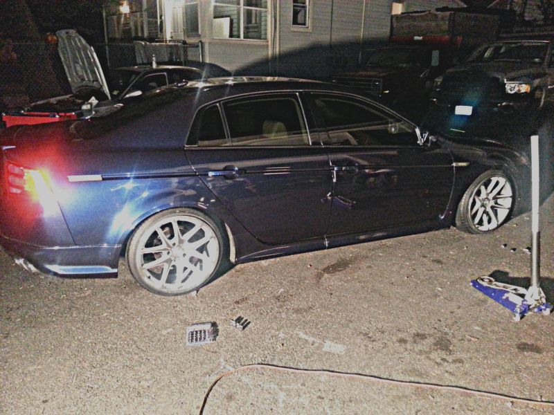 photo 1 Acura TL custom wheels Rotiform SNA 19x10.0, ET +35, tire size 225/35 R19. x ET 