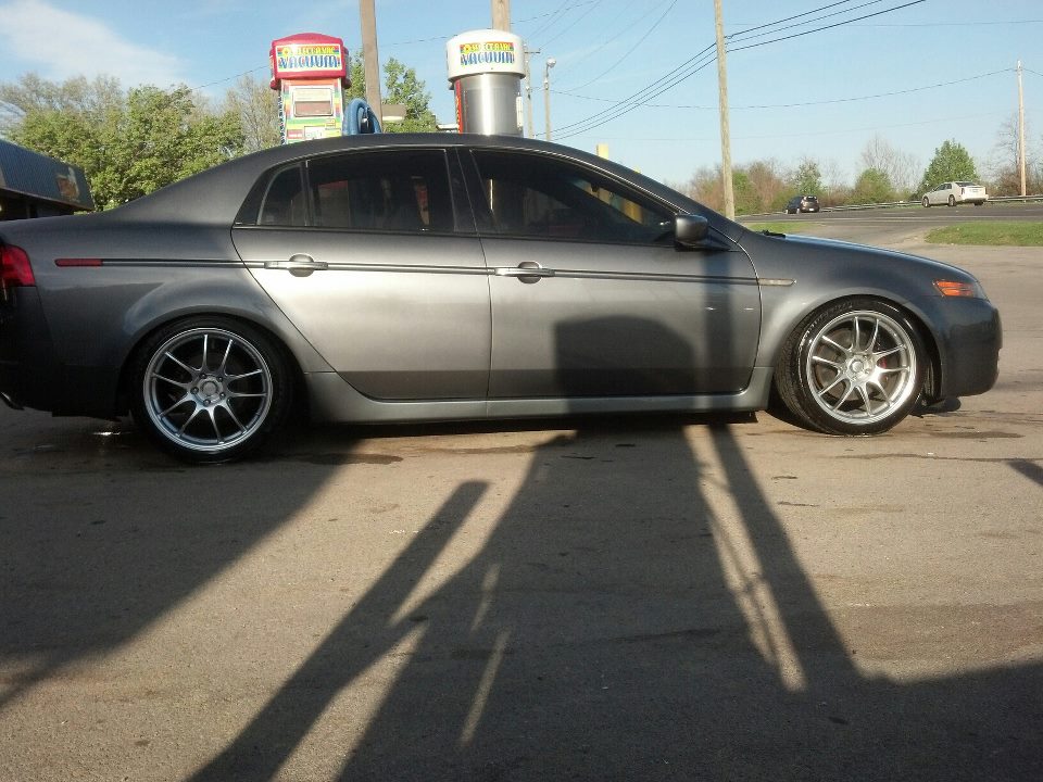 photo 1 Acura TL custom wheels Enkei PF01 18x8.5, ET +35, tire size X R18. x ET