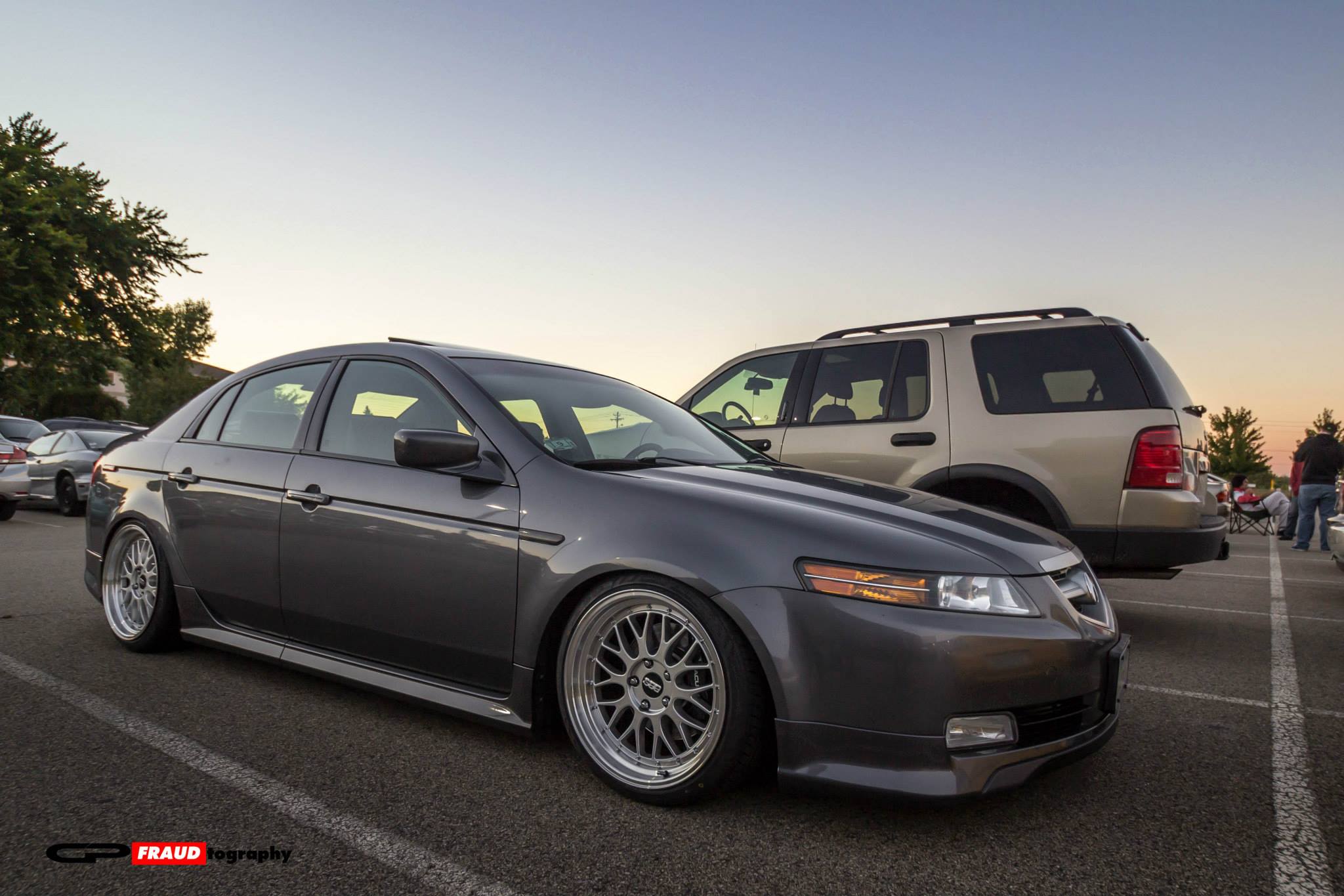 photo 2 Acura TL custom wheels BBS LM 18x9.0, ET +35, tire size 215/40 R18. x ET