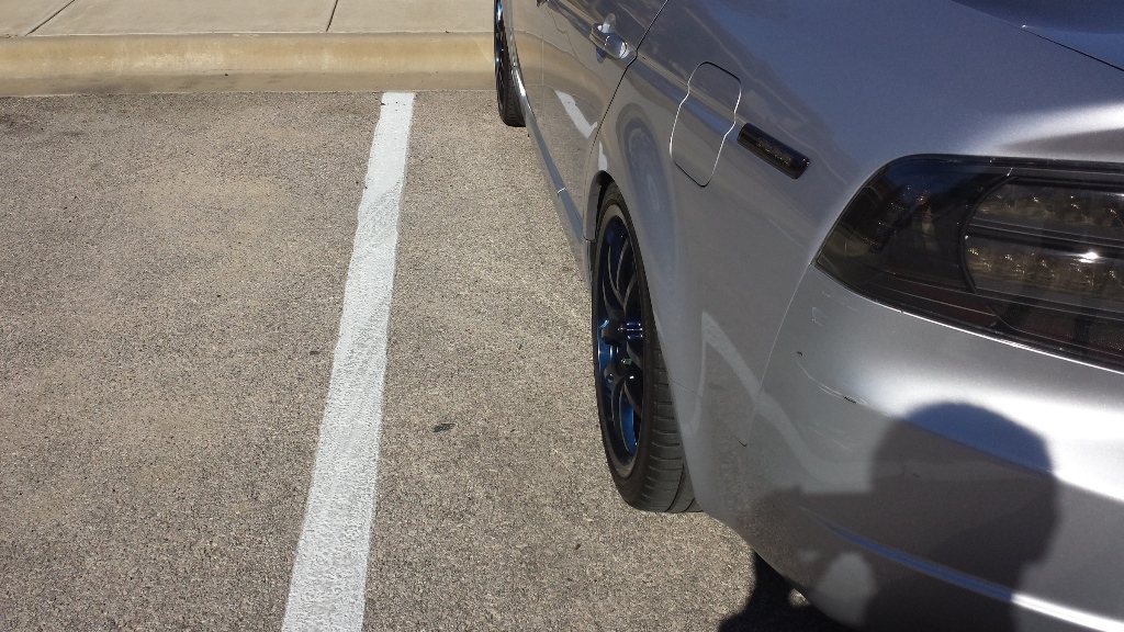 photo 5 Acura TL custom wheels Rays G35 Stocks 19x8.5, ET +33, tire size 245/35 R19. x ET