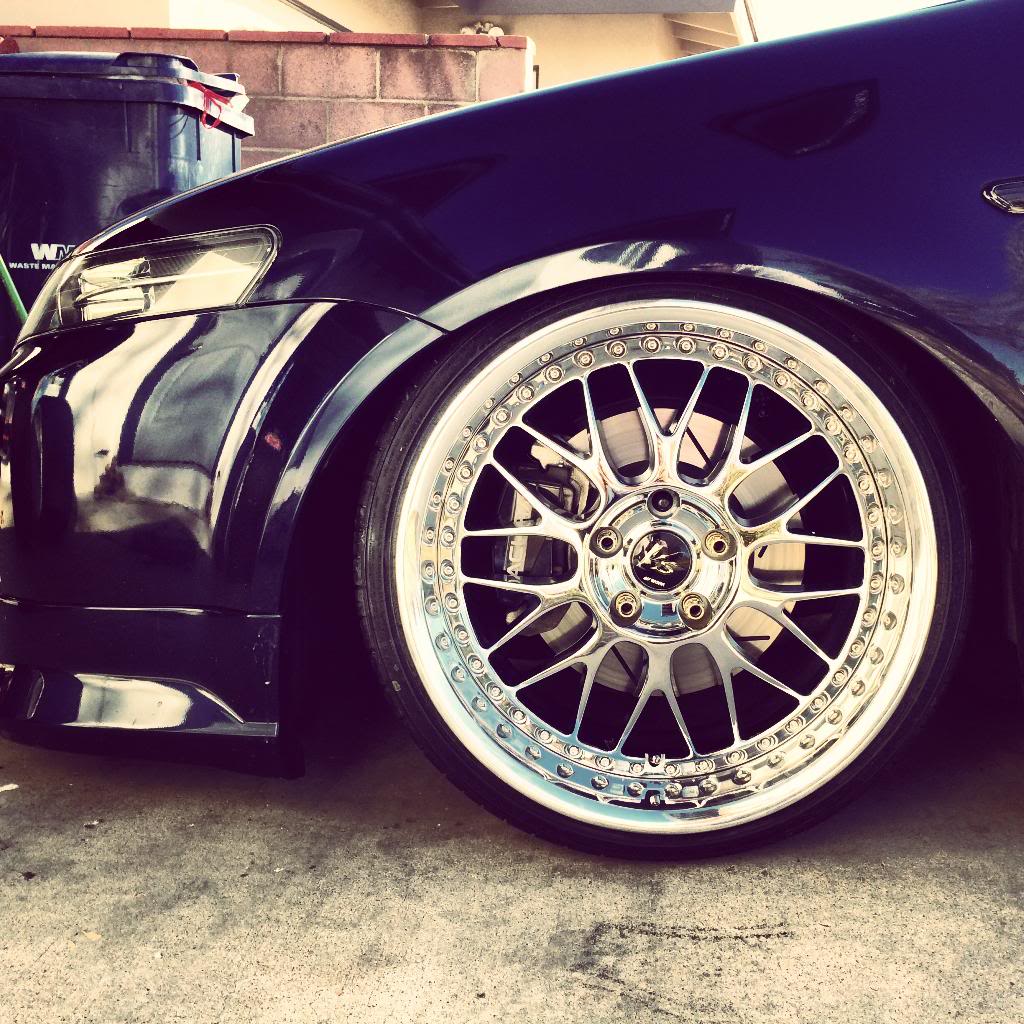photo 1 Acura TL custom wheels Work VS-XX 18x9.5, ET +19, tire size 215/35 R18. 18x11.5 ET+7 255/35 R18