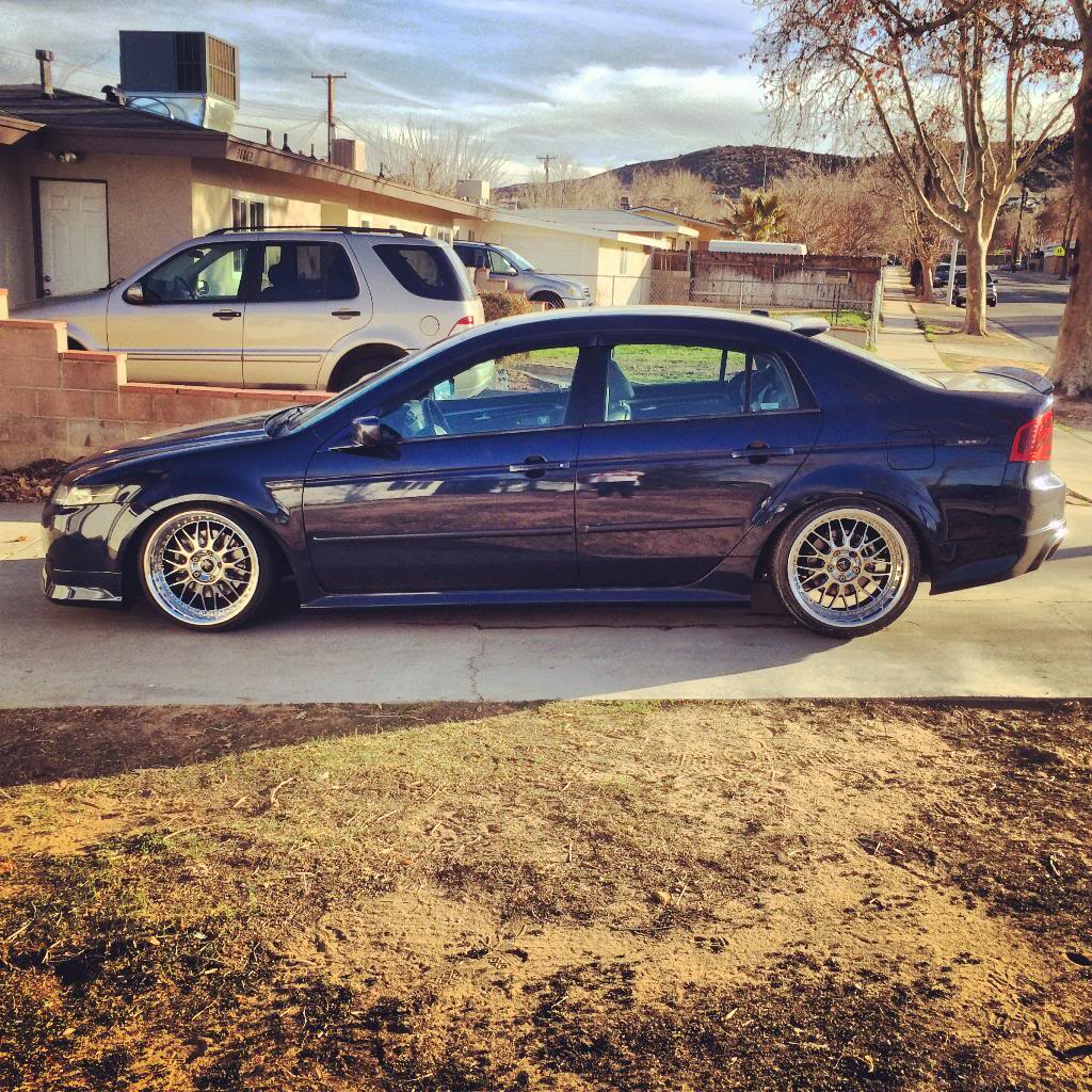 photo 3 Acura TL custom wheels Work VS-XX 18x9.5, ET +19, tire size 215/35 R18. 18x11.5 ET+7 255/35 R18