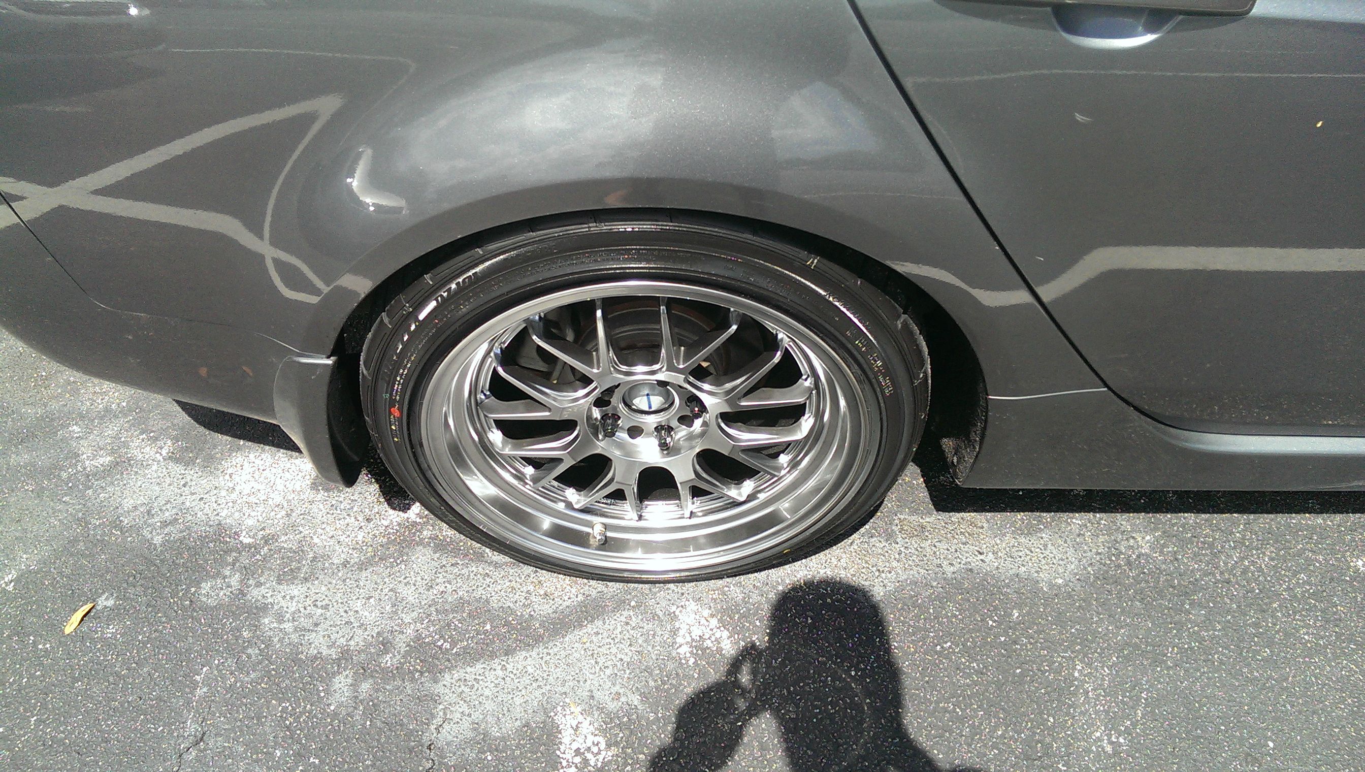 photo 1 Acura TL custom wheels Rota MXR-R 18x9.5, ET +38, tire size 245/40 R18. x ET