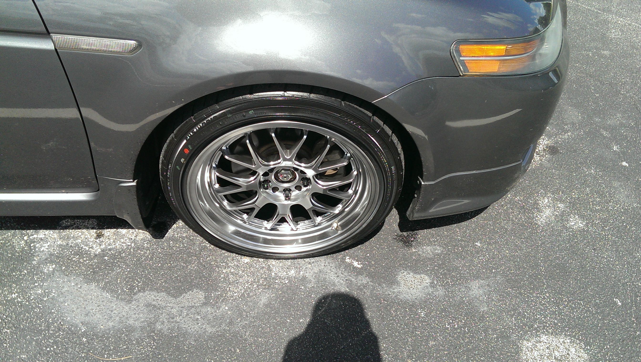 photo 2 Acura TL custom wheels Rota MXR-R 18x9.5, ET +38, tire size 245/40 R18. x ET