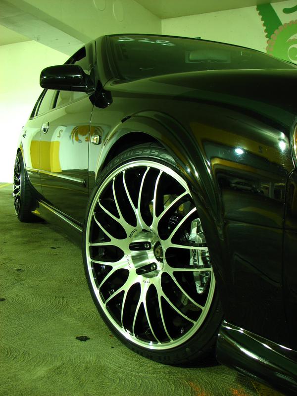 photo 4 Nissan Maxima custom wheels Tenzo Type M 18x8.5, ET +17, tire size 215/35 R18. 18x10.0 ET+22 245/35 R18