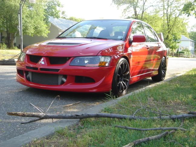 photo 2 Mitsubishi Lancer Evolution custom wheels ADVAN RS 18x9.0, ET +29, tire size X R18. x ET