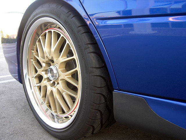 photo 2 Mitsubishi Lancer Evolution custom wheels Volk gt-u 18x9.0, ET +29, tire size X R18. x ET