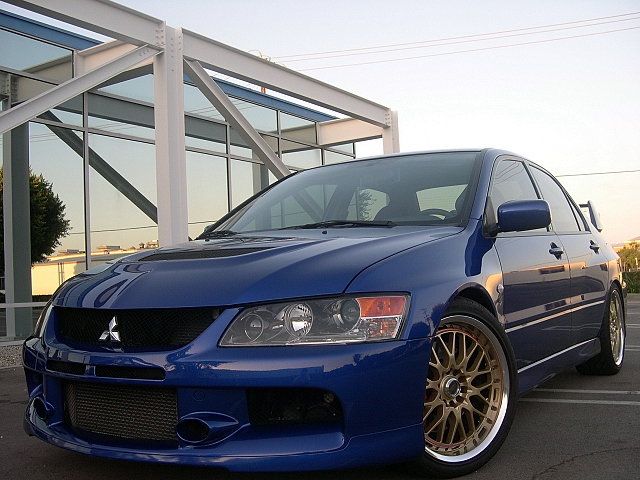 photo 4 Mitsubishi Lancer Evolution custom wheels Volk gt-u 18x9.0, ET +29, tire size X R18. x ET