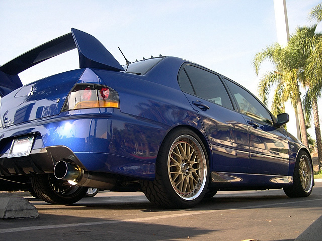 photo 5 Mitsubishi Lancer Evolution custom wheels Volk gt-u 18x9.0, ET +29, tire size X R18. x ET