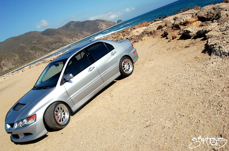 photo 1 Mitsubishi Lancer Evolution custom wheels Blitz 01 17x9.0, ET +22, tire size 255/40 R17. 17x9.0 ET+38