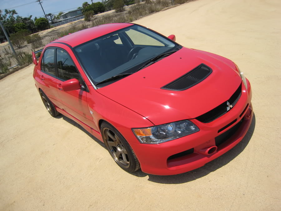 photo 5 Mitsubishi Lancer Evolution custom wheels 18x9.5, ET +22, tire size X R18. 18x9.5 ET+22