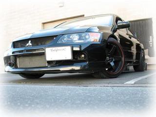 photo 2 Mitsubishi Lancer Evolution custom wheels 18x9.5, ET +30, tire size X R18. x ET
