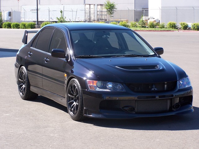 photo 2 Mitsubishi Lancer Evolution custom wheels Advan RS  17x9.0, ET +29, tire size X R17. x ET 