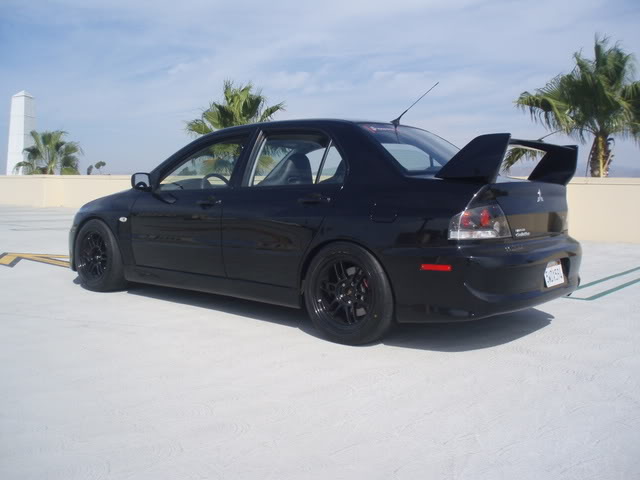 photo 1 Mitsubishi Lancer Evolution custom wheels 17x10.0, ET +18, tire size X R17. 17x10.0 ET+38