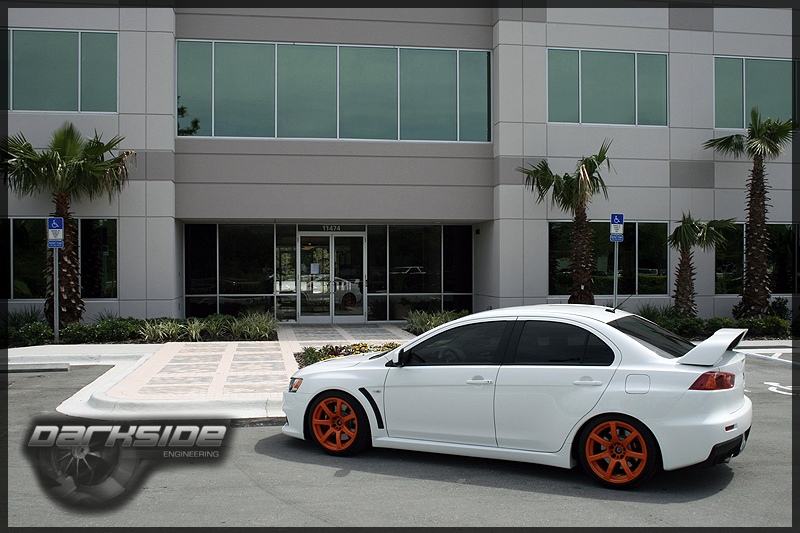 photo 3 Mitsubishi Lancer Evolution custom wheels Work XT7 18x9.5, ET +20, tire size X R18. x ET 