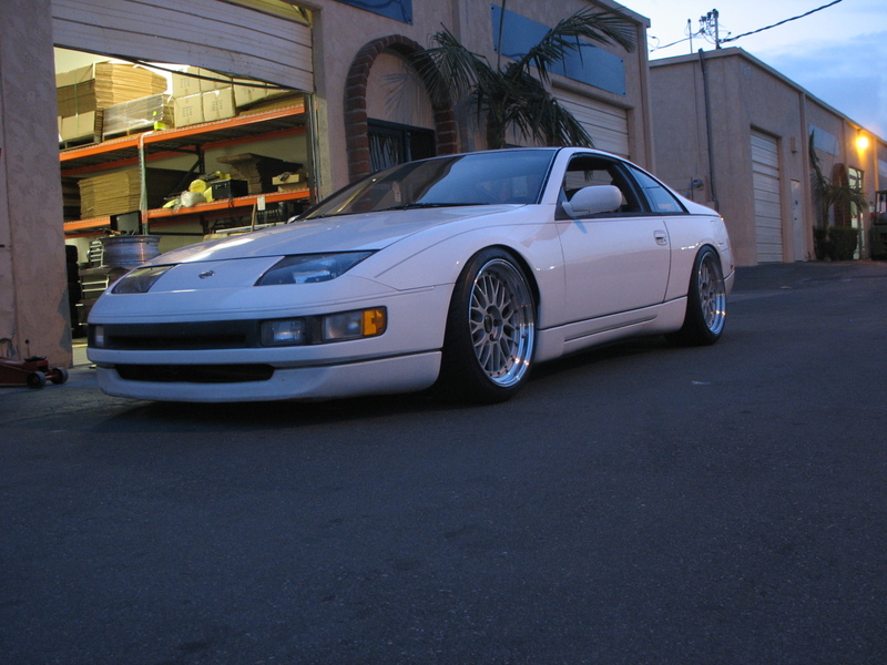 photo 2 Nissan 300ZX 2-seat custom wheels BBS LMs 18x10.0, ET +20, tire size 255/35 R18. x ET 