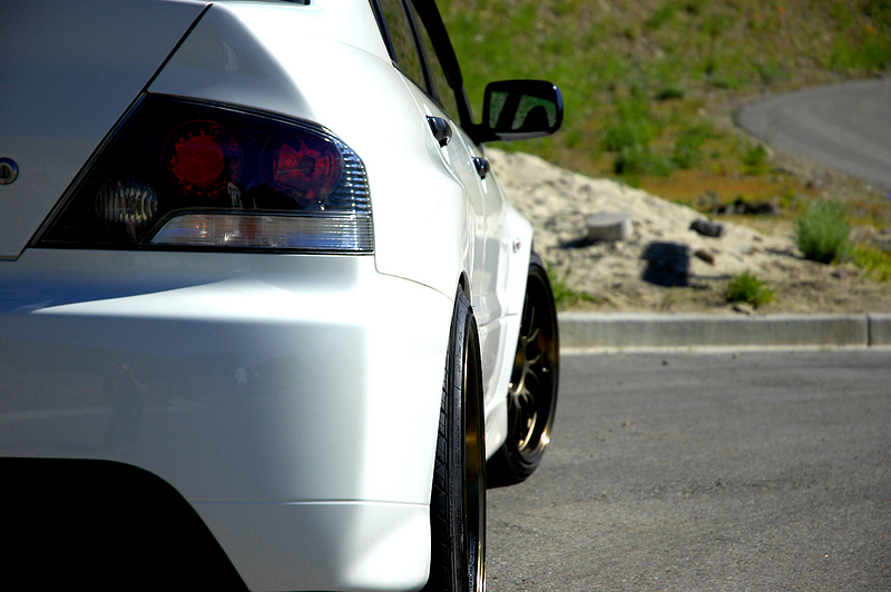 photo 3 Mitsubishi Lancer Evolution custom wheels 18x9.5, ET +12, tire size X R18. x ET