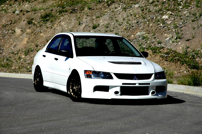 photo 5 Mitsubishi Lancer Evolution custom wheels 18x9.5, ET +12, tire size X R18. x ET