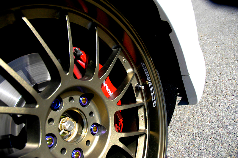 photo 1 Mitsubishi Lancer Evolution custom wheels 18x9.5, ET +12, tire size X R18. x ET