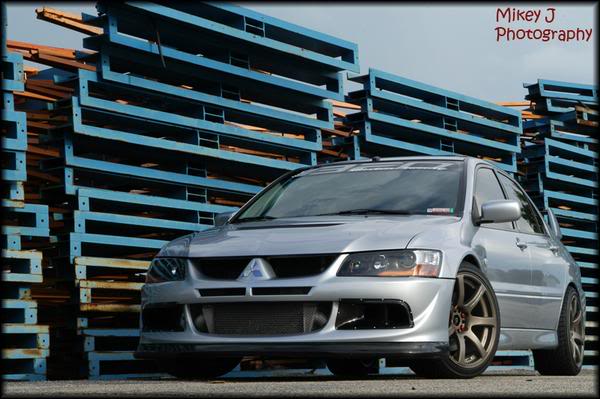 photo 1 Mitsubishi Lancer Evolution custom wheels Work XT7 18x9.5, ET , tire size X R18. x ET