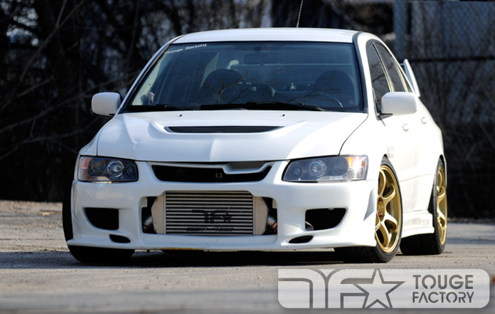 photo 1 Mitsubishi Lancer Evolution custom wheels Advan Racing  RGII 18x9.0, ET +9, tire size X R18. 18x9.0 ET+24 