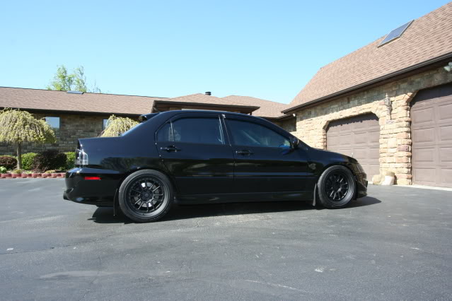photo 1 Mitsubishi Lancer Evolution custom wheels   18x9.0, ET +15, tire size X R18. 18x9.0 ET+18 