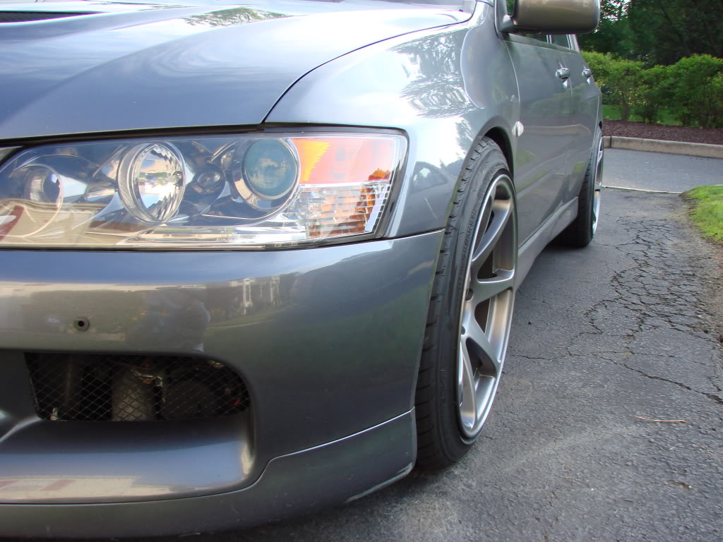 photo 3 Mitsubishi Lancer Evolution custom wheels Battle MB 18x9.5, ET +15, tire size 235/40 R18. 18x9.5 ET+15 