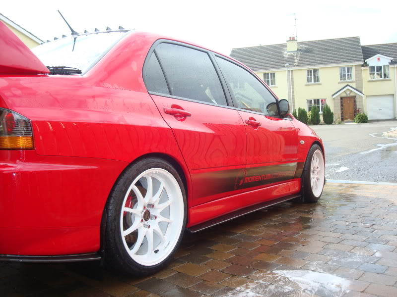photo 1 Mitsubishi Lancer Evolution custom wheels Volk  CE28N 18x9.5, ET , tire size X R18. x ET 