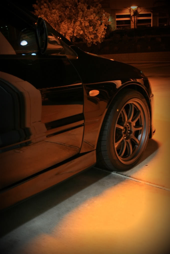 photo 7 Mitsubishi Lancer Evolution custom wheels Gram Light  57Optimise 18x9.5, ET +22, tire size 255/35 R18. x ET 